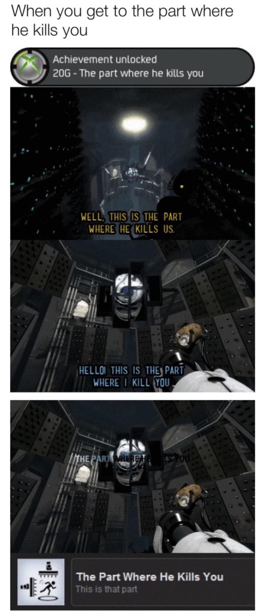 Portal memes tweet media