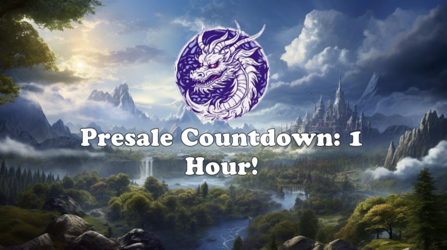 Cz_Force's tweet photo. 🚀 Presale Countdown: 1 Hour! 🕒

The DragonYear Token Presale is about to kick off in just 1 hour! 🌐🔥

Get ready to secure your $DYEAR and be part of this legendary journey! 🚀💎

Presale Link: https://t.co/6lKCEARDJh

Telegram: https://t.co/w66ereq6Cv

Set your alarms! ⏰ Let's make history together! 🐉✨ 

#DYEAR #PresaleCountdown #CryptoLaunch #DragonYearToken @dragonyeartoken
