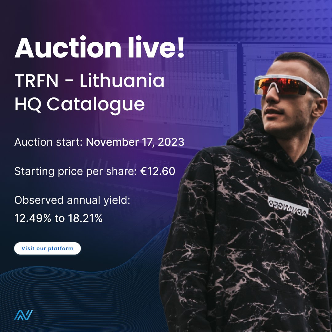We are back with some exciting new listings. 🚨

First in our series of auctions that are being launched before the end of the year is the TRFN - Lithuania HQ Catalogue.

Start bidding! ⚔ 

➡️Find all details: anotemusic.com/catalogues/trf…