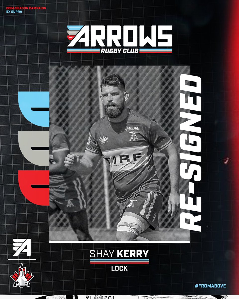 He‘s Back. Shay Kerry returns for the Arrows 2024 campaign. #FROMABOVE | #EXSUPRA