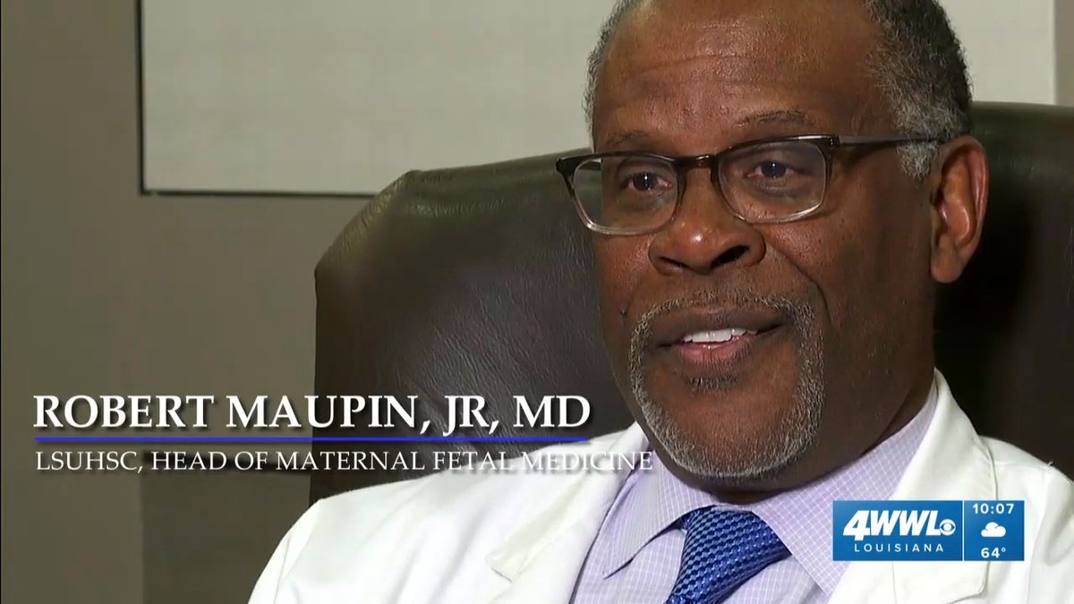 “Safe birth outcomes are the foundation of our community, right, our families, our children. Maternal child health is the foundation of our family,” says @LSUHealthNO's Dr. Robert Maupin lsuh.sc/nr?a=2322 #LSUHSC @megfarrisWWL @WWLTV