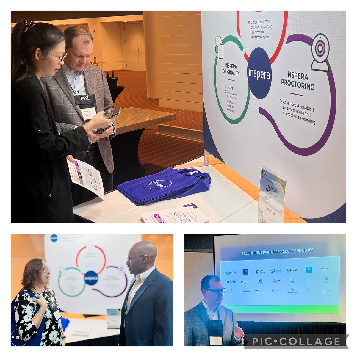 Fantastic session with @ RoeMcF yesterday at @ PODNetworkHQ. Great to see an audience so engaged with creating interactive digital assessments! #POD23