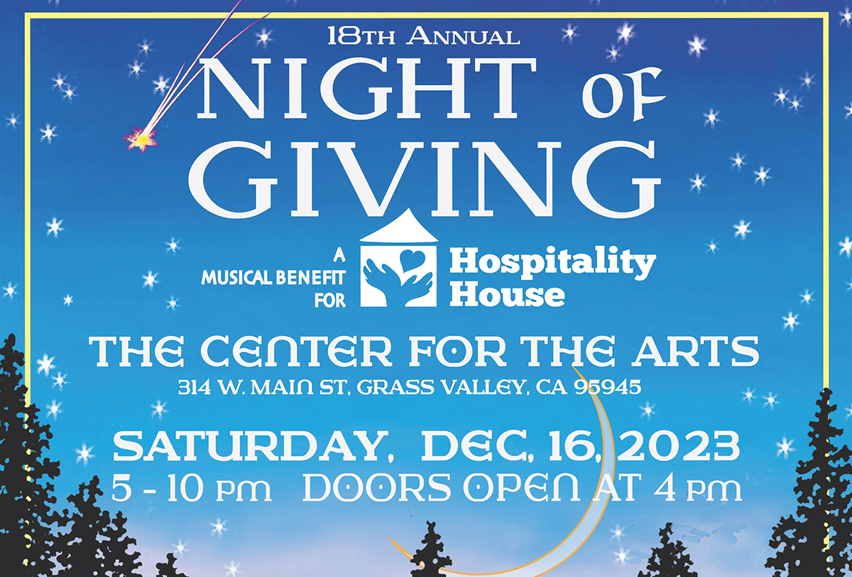 Night of Giving Musical Benefit for Hospitality House Returns Saturday Dec. 16 yubanet.com/regional/night…
