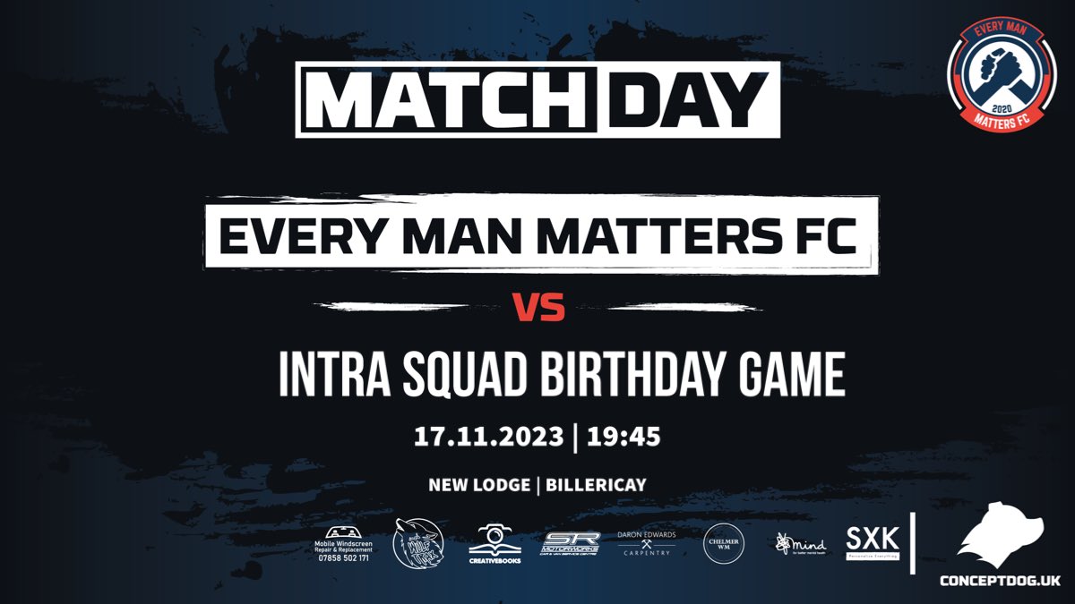 FC_EMM's tweet image. 🚨ITS MATCH DAY FOR EMM🚨 

🆚: Gaffers Birthday Game 
📅: 17/11/2023
⏰: 19:45 KO
📍: Billericay Town FC
👥: Specators ALLOWED
💷: £2 Entry
🍻: Bar Open

We kick our 4th season of with an in house friendly to celebrate the gaffers birthday