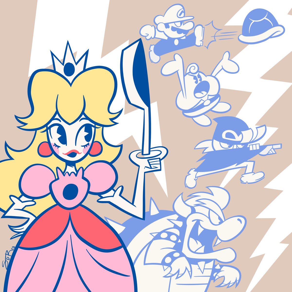 Happy Mario RPG day! #MarioRPG #videogames #fanart #Mario