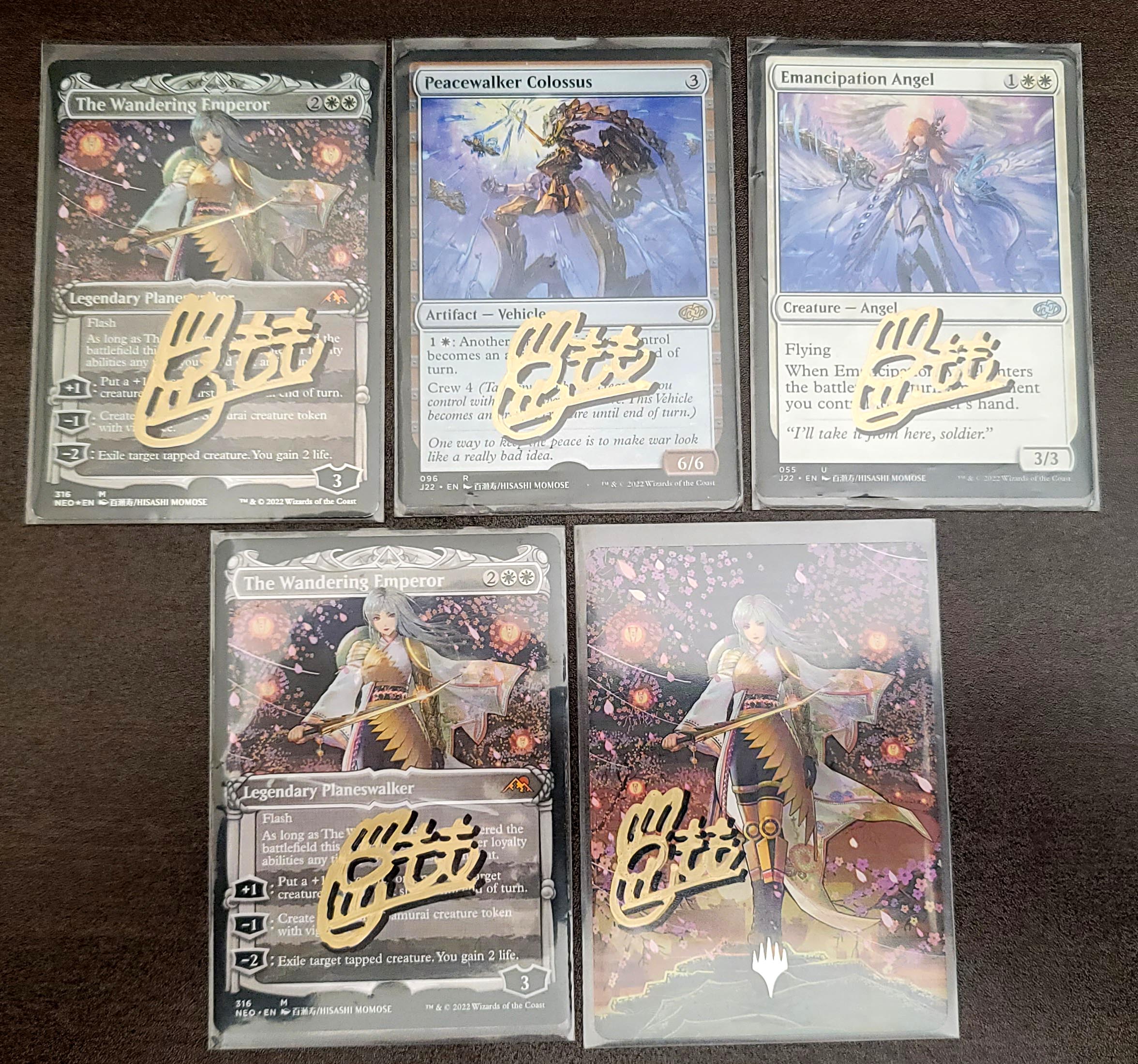 MTG アーティストプルーフ 百瀬寿 MTG-サイン 放浪皇/The Wandering Emperor【百瀬寿】 – Valの