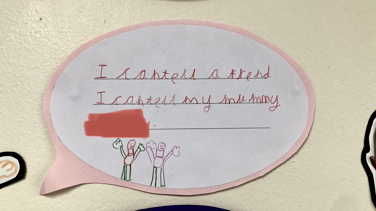 Year1_HCPS's tweet photo. Year 1 know how to make a noise about bullying! ⁦@HuttonCran⁩ #antibullyingweek https://t.co/q969qbFxL0
