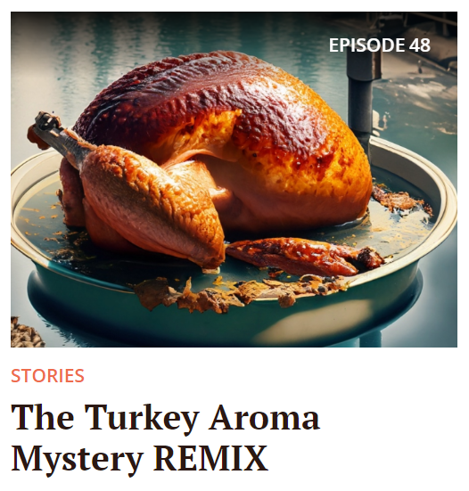 David Ladner (@davidladner) on Twitter photo A few years ago we shared the rumor that wastewater treatment plants smell like turkey after thanksgiving. Kudos to <a href="/watercrunch/">Robert Osborne</a> for produced an episode of The Outfall Podcast to explore it further. And thanks to my kids for helping with the experiment! theoutfall.com/story/the-turk… A few years ago we shared the rumor that wastewater treatment plants smell like turkey after thanksgiving. Kudos to <a href="/watercrunch/">Robert Osborne</a> for produced an episode of The Outfall Podcast to explore it further. And thanks to my kids for helping with the experiment! theoutfall.com/story/the-turk…