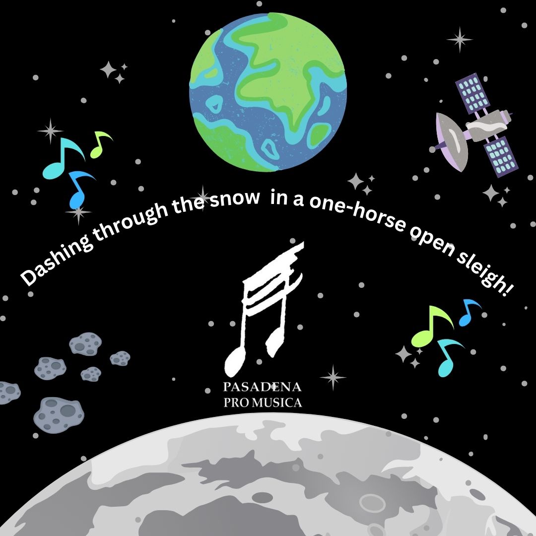 PasadenaPro_PPM's tweet photo. "Jingle Bells", written by James Lord Pierpont in 1850, was originally published as "The One Horse Open Sleigh" in 1857. It was claimed to be originally written for a Sunday school choir for Thanksgiving! It also was the 1st song to be broadcast from space in 1965. #ppmfunfacts https://t.co/bND6UrvxKn