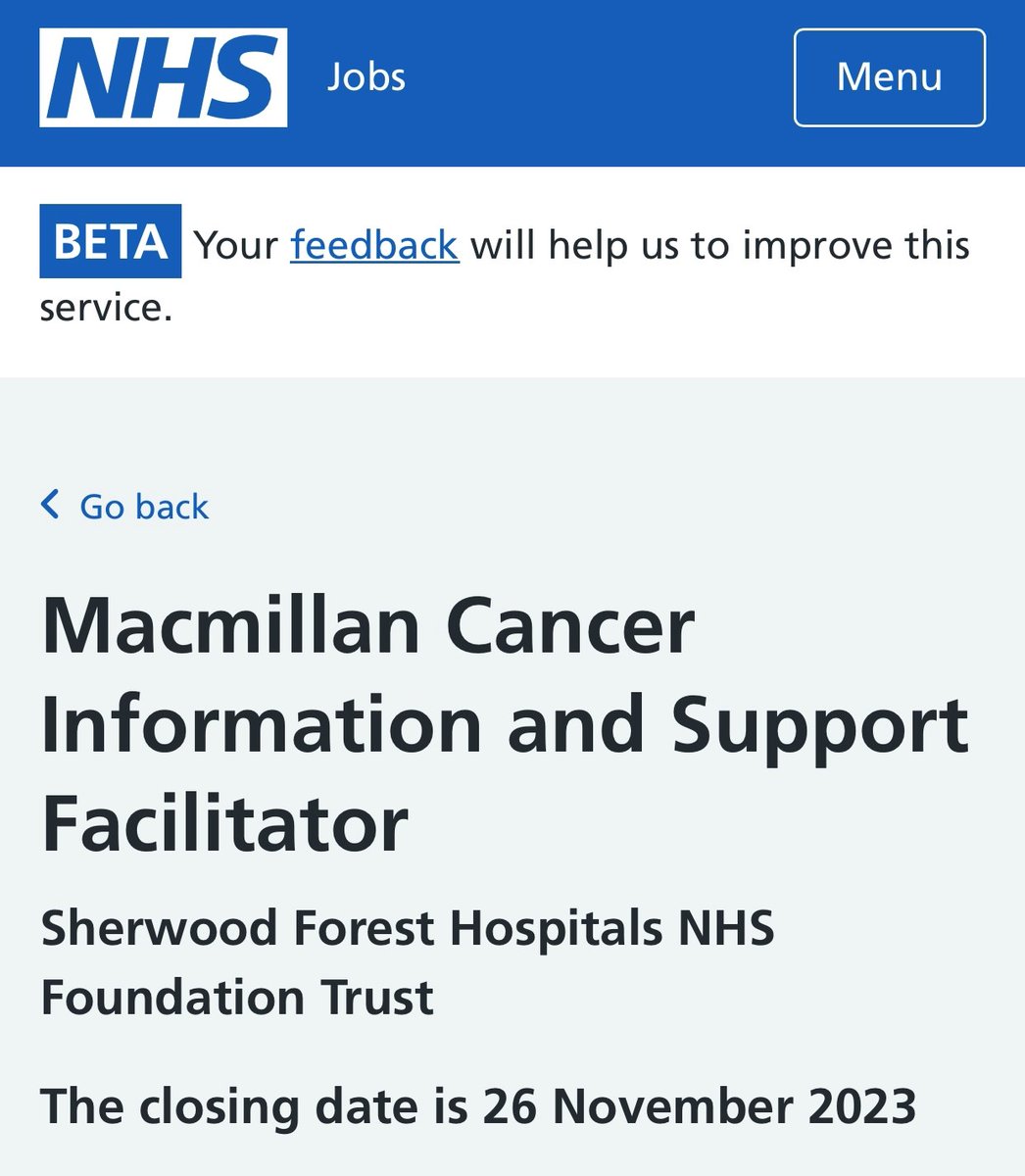 Macmillan Cancer Information & Support at SFHFT (@sfhcancerinfo) on Twitter photo We are recruiting. Come and join our expanding and award winning team <a href="/sfht/">Sandra Tucker</a>. Make a positive impact on people affected by cancer. Personalised information and support, and promoting wellbeing is our priority. #macmillancancer #NHSjobs We are recruiting. Come and join our expanding and award winning team <a href="/sfht/">Sandra Tucker</a>. Make a positive impact on people affected by cancer. Personalised information and support, and promoting wellbeing is our priority. #macmillancancer #NHSjobs