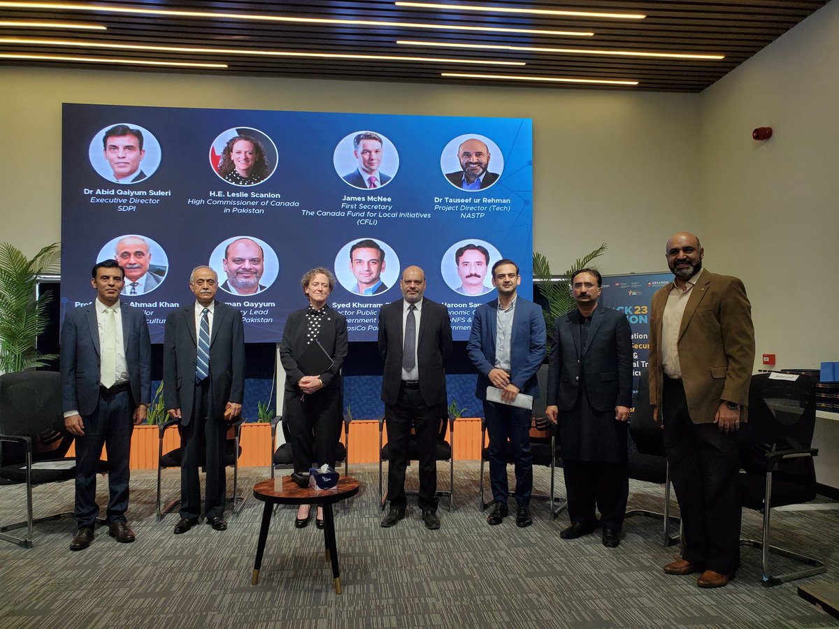 ImJattala's tweet photo. Gratitude to H.E. @Scanlon_Leslie for recognizing the incredible #Hack4Food initiative by @SDPIPakistan supported by @CanHCPakistan 🌐 🌱 under #CFLI being organized at @NICATPakistan
The event is aimed to foster innovation for Food Security for Pakistan 🇵🇰 & Afghanistan 🇦🇫 https://t.co/MRl7SND6L2