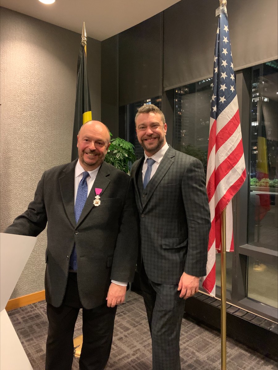 D'une réception offerte par le consul honoraire de Belgique M. <a href="/PaulVanHalteren/">Paul Van Halteren - Honorary Consul of Belgium</a>, en passant par une visite à l'<a href="/AFdeChicago/">Alliance Française de Chicago</a>, et un entretien avec le CG de France M. Yannick Tagand <a href="/FranceinChicago/">Consulate of France in Chicago</a>, ce fut une semaine tout en Francophonie pour notre Délégué!🇧🇪🇫🇷⚜️<a href="/JeanFrancoisHou/">JFHould</a>
