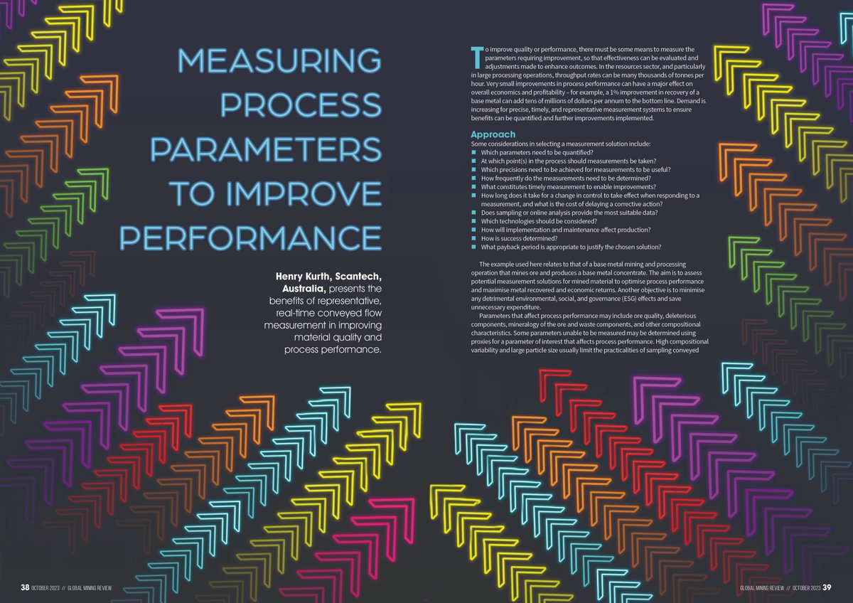 Mining_Review's tweet photo. #FeatureFriday is here! Check out Scantech's article in the October 2023 issue of Global Mining Review – register for free here 👉 https://t.co/xzrJMHRfUP

#Mining #MiningNews #GMR #FlowMeasurement #ProcessPerformance #Sampling #Digitalisation https://t.co/wzEuARZPtp