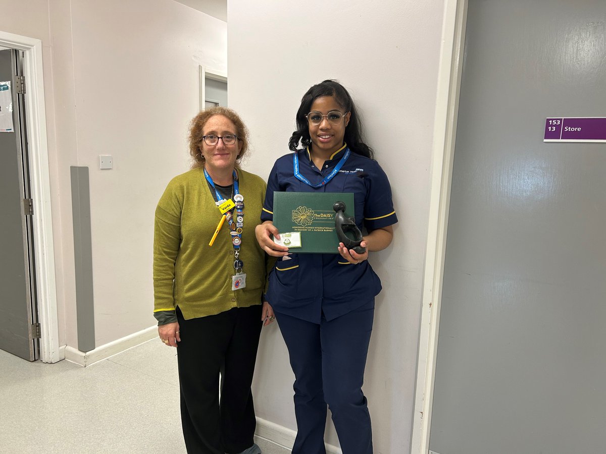 HUHPET1's tweet photo. Congratulations to our DAISY Acute Award Winner for July 2023 Jadine Ayipeh from Women's Outpatients!ππππππ@mcmanusb @LassmanVarda @jill_bradley_ @NHSHomerton @DAISY4Nurses @happeningathom #nursing #recogntion https://t.co/UgTHANQ3as