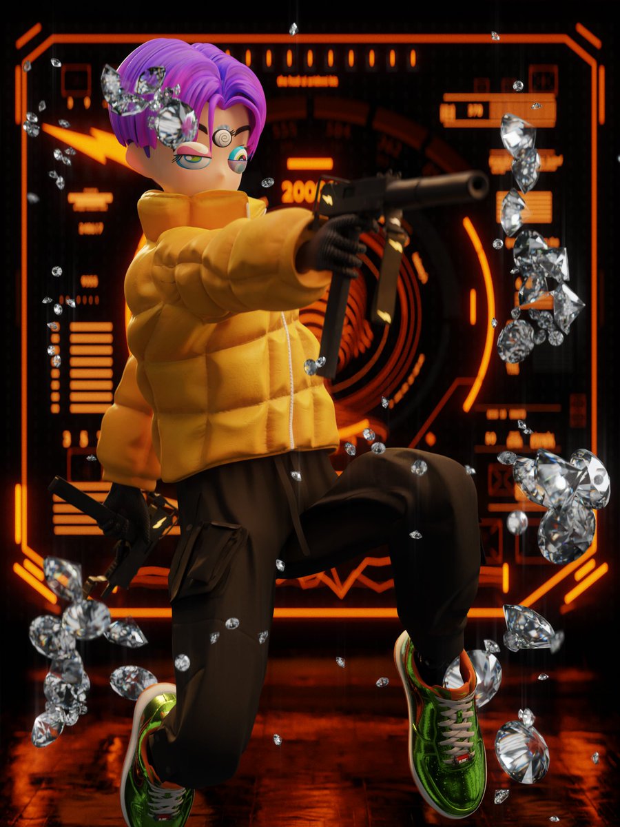 GeeSpot17's tweet photo. My favourite #CloneX the 💎👐is ready to #Snipe more @ordinooki with 🟧background ... stay tuned if want to join the #Orange #BTC Club ... Super happy with @aalasady_ new #InfinityArt project We are @RTFKTcreators we are #CloneXfam https://t.co/jEm4Omp4gV