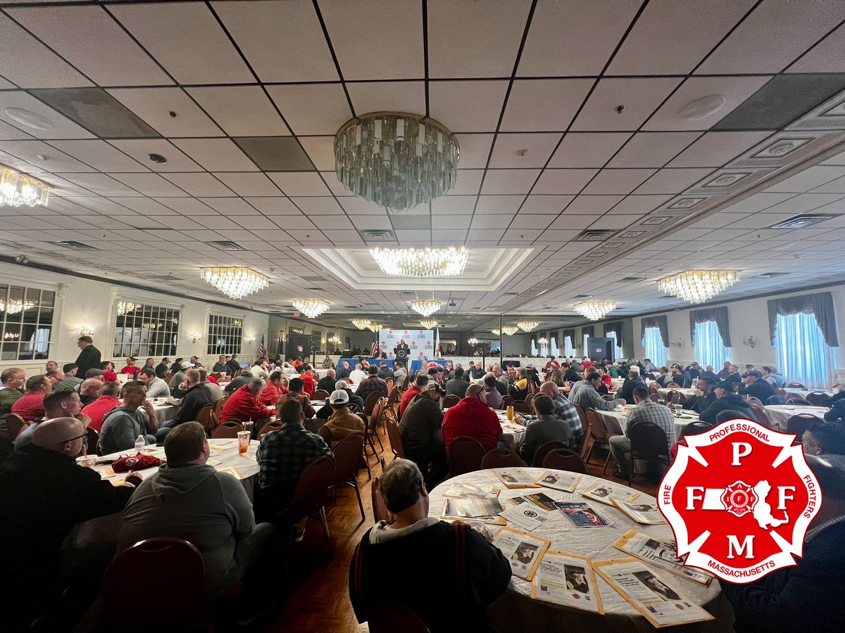 Our November meeting is underway in Malden with a large crowd in attendance. Thank you to Malden Firefighters Local 902 for hosting this months meeting.