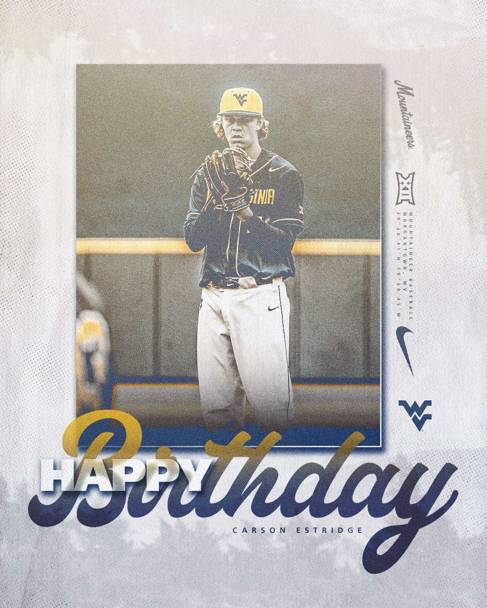 Happy Birthday, Carson 🎉 #HailWV