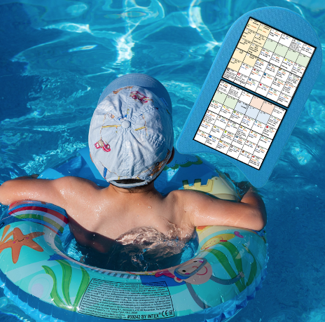 gvantatenhove's tweet photo. From John: “My son loves the pool. But he also wants to talk. So, we got a More-Core Board and added to it a kickboard. My son loves it.” Get the sequenced version of Unity®84 or LAMP. Find it at TPT. #AAC #Minspeak https://t.co/Iv00L2MDa8 https://t.co/WftZfqDdnG