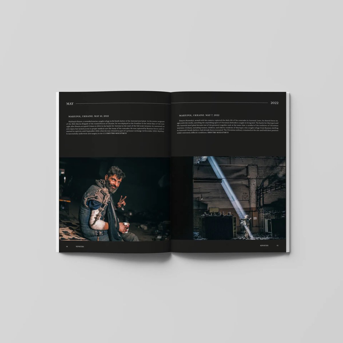 This week the incredible <a href="/the_ukrainians/">The Ukrainians Media</a> presented their first English issue. It’s a heartbreaking, beautiful testament of what Ukrainians have lived through over the past year and a half, documented by the best photographers of our generation and accompanied by thought-provoking