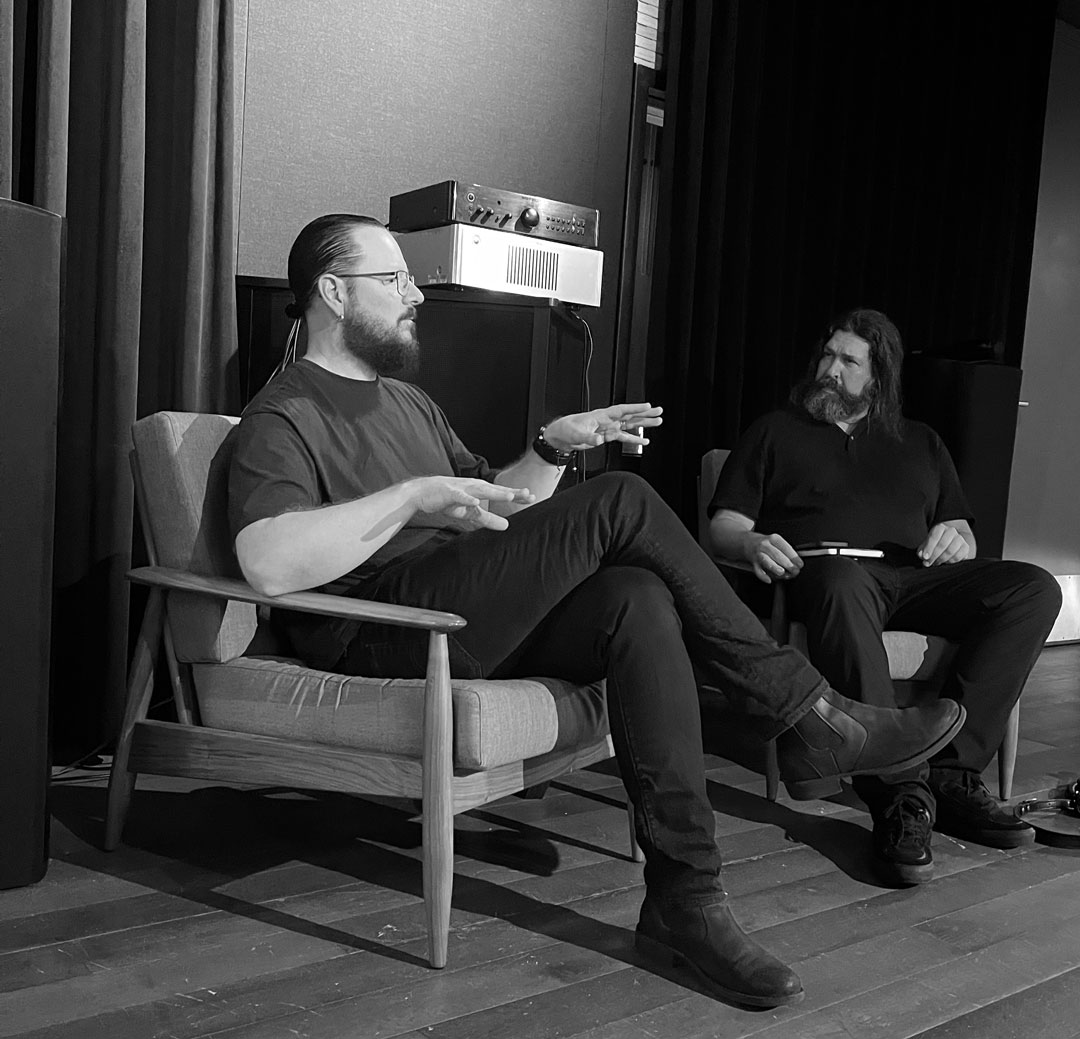 It was a pleasure to sit down with <a href="/Ihsahn_official/">Ihsahn</a> for a Q&amp;A on his upcoming self-titled masterpiece. Storytelling is at the heart of all of Twin V's activities, and it's a joy to help such a wonderful artist tell his. #ihsahn #storytelling