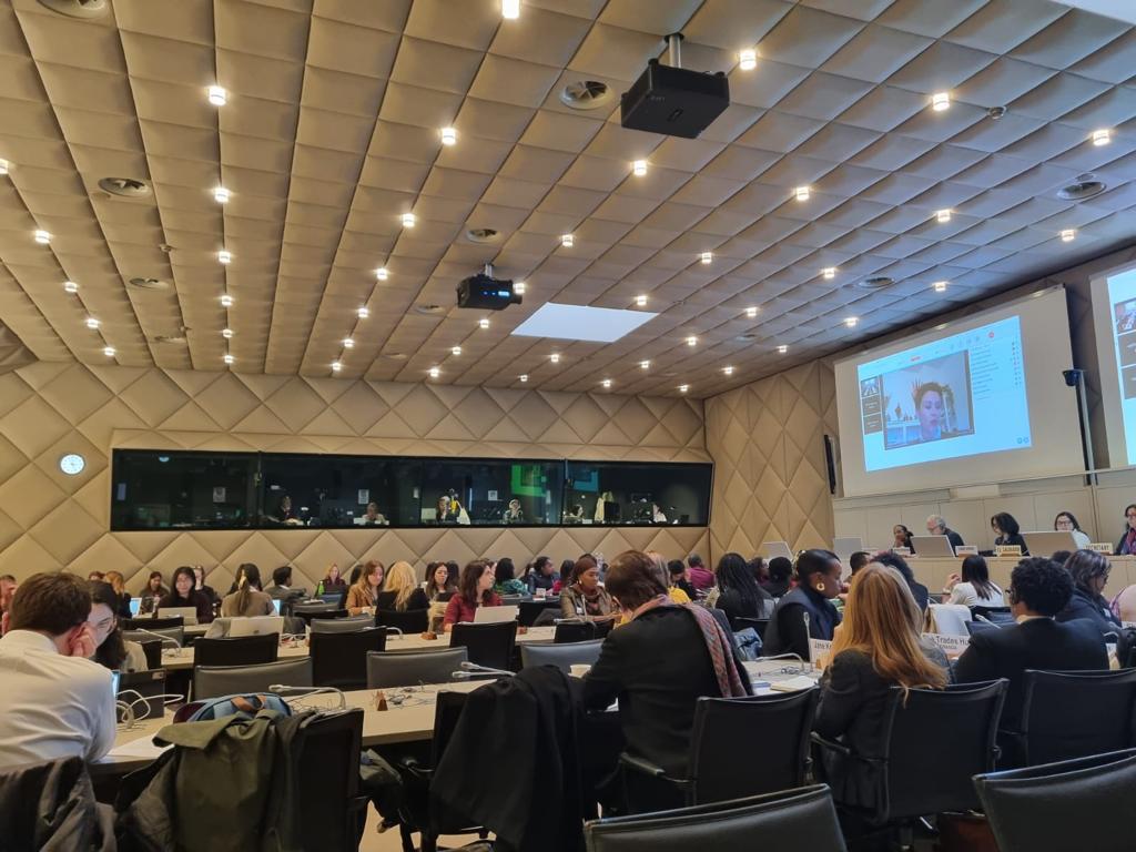 PSF | Specialized Cluster (@psf_specialized) on Twitter photo Excited to share our Chairperson's <a href="/SekamanaTherese/">Therese Sekamana</a> impactful presentation at the @WTO in Geneva on behalf of the Specialized Cluster. Grateful for the opportunity to showcase our initiatives and engage in discussions within the Informal Working Group on Trade and Gender. Excited to share our Chairperson's <a href="/SekamanaTherese/">Therese Sekamana</a> impactful presentation at the @WTO in Geneva on behalf of the Specialized Cluster. Grateful for the opportunity to showcase our initiatives and engage in discussions within the Informal Working Group on Trade and Gender.