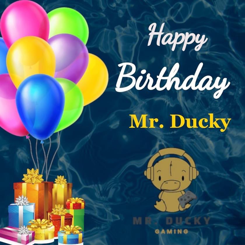 Happy Birthday to Mr. Ducky!