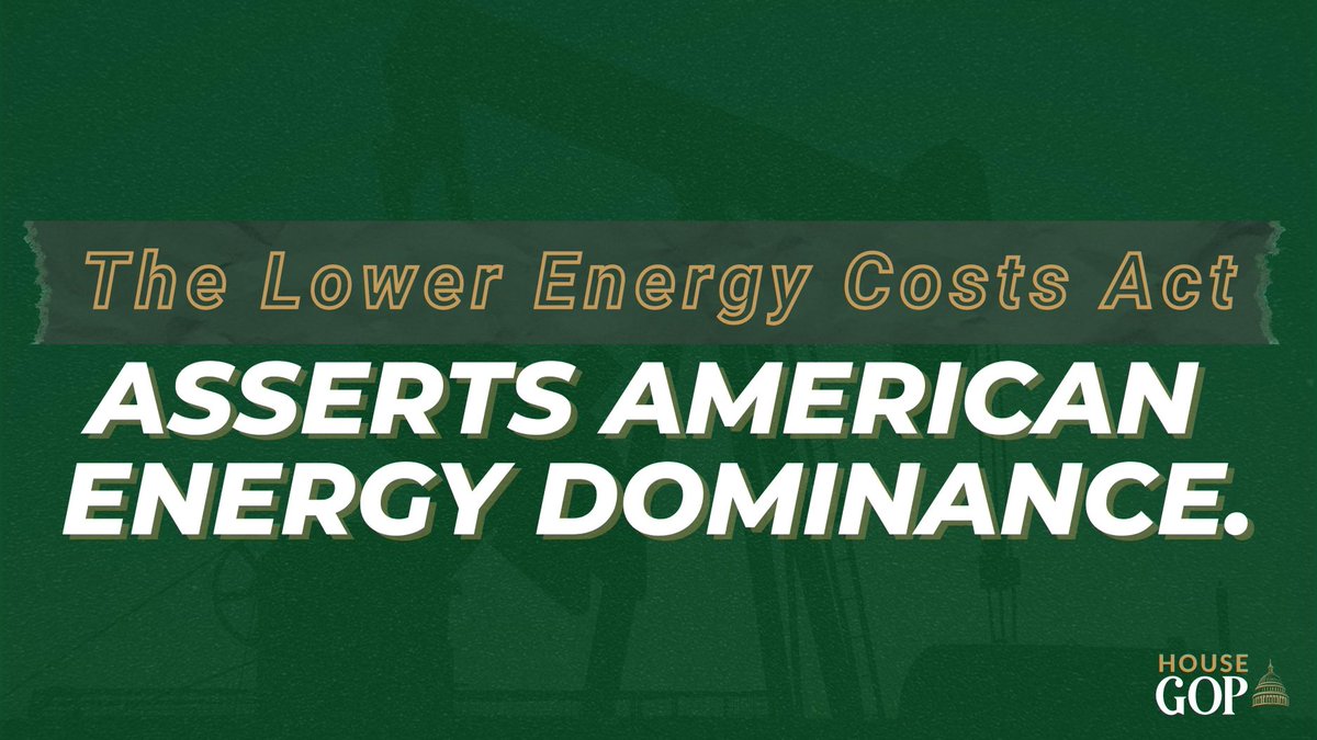 I voted for the Lower Energy Costs Act because it ends President Biden’s attacks on American energy production and lowers gas prices for #IA04 families. This bill also included my amendment to ban China from buying American farmland suitable for ethanol and biodiesel production.