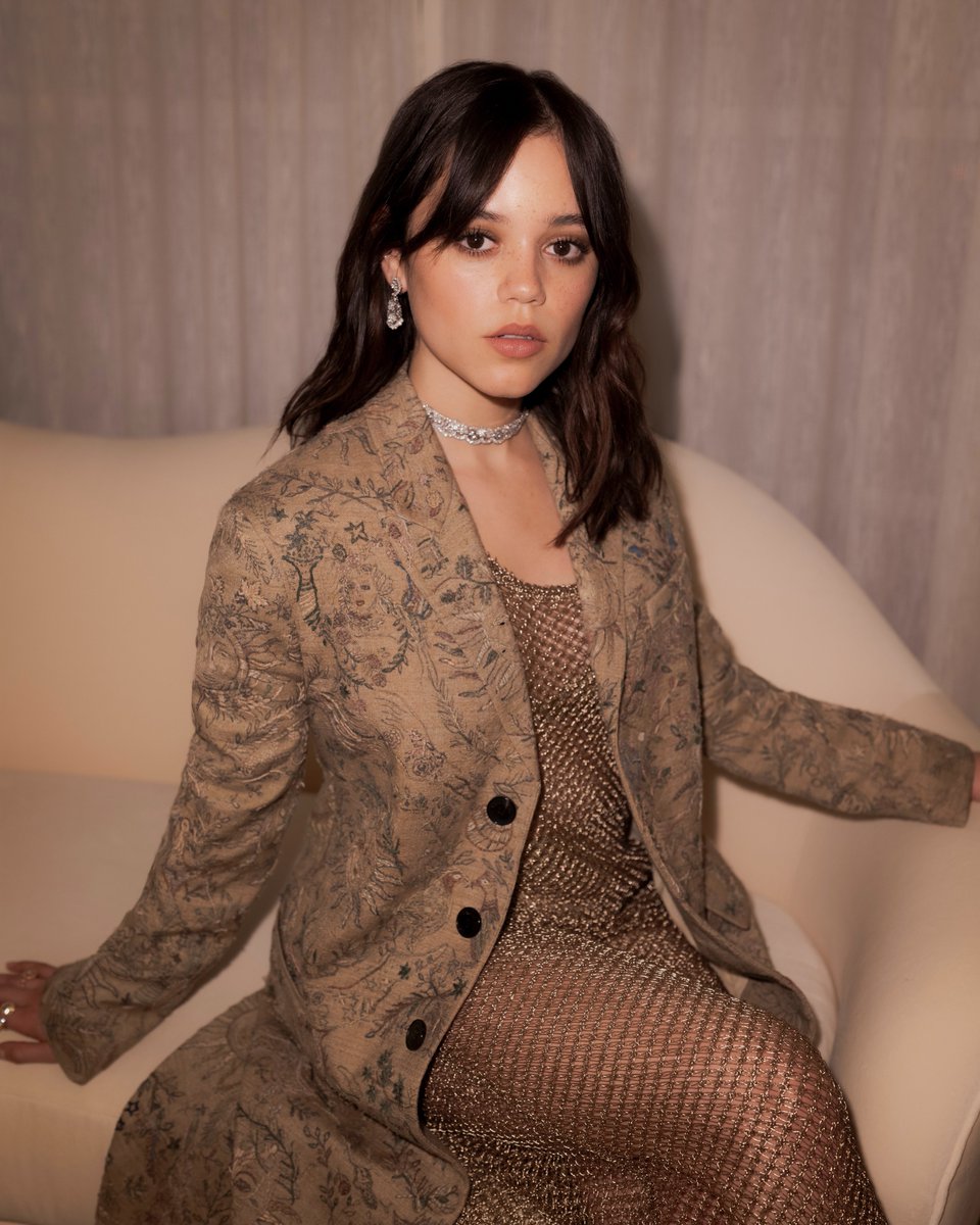 Winning streak. Check out new pics of #DiorJoaillerie ambassador Jenna Ortega attending the @BazaarUK Women of the Year Awards 2023, where she received the Breakthrough Artist of the Year prize in a #DiorSS24 look by Maria Grazia Chiuri. More on.dior.com/dior-yt.