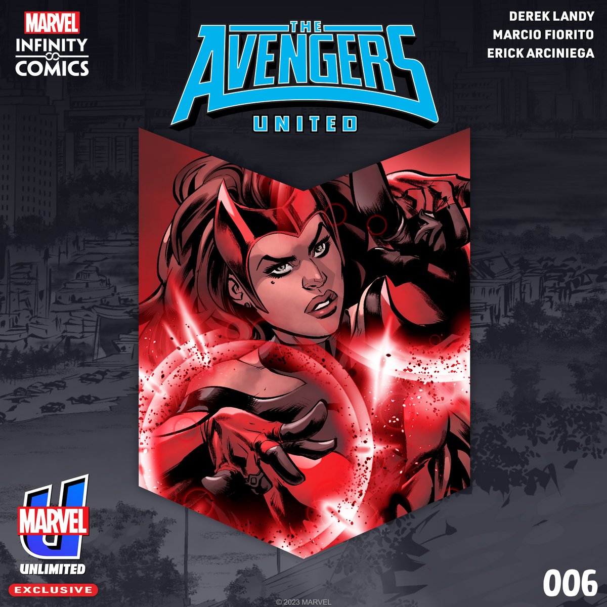 It's the Scarlet Witch's turn to take on the Fear Teacher in 'Avengers United' #6. The Avengers' cosmic epic continues in a second chapter of the ongoing story on @MarvelUnlimited: bit.ly/3MNCp3H