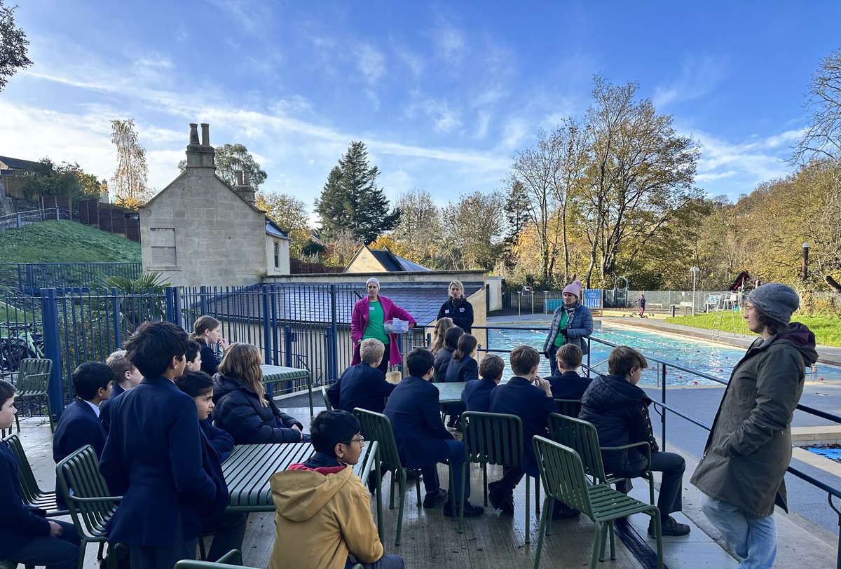 KESBathChem's tweet photo. A big thank you to Katie, Kate, Fran and Sam for looking after 8L today. They really enjoyed their morning out! 😃@Clevelandpools @bathnes https://t.co/vDUIDXObav