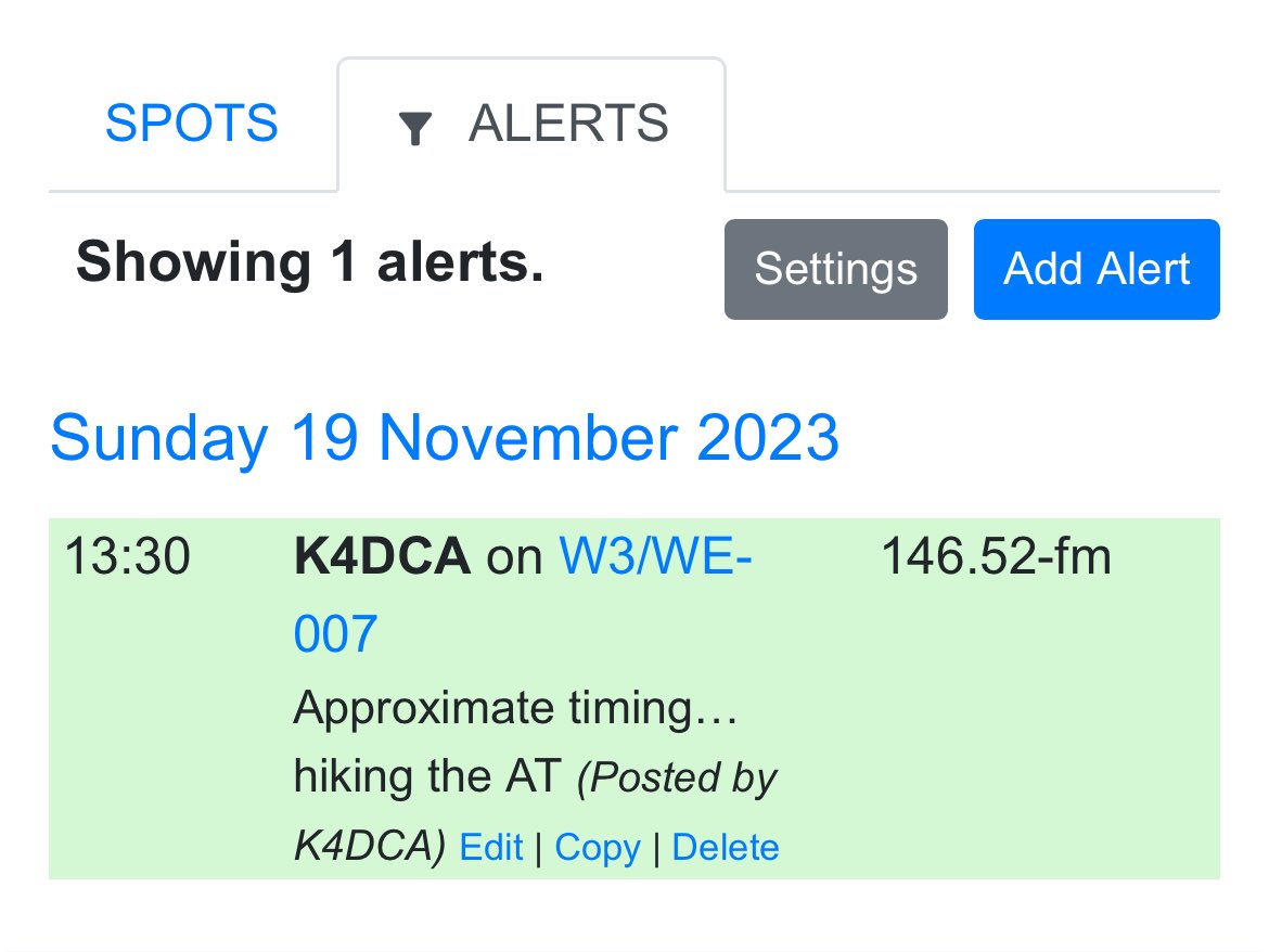 It’s SOTA time on Sunday morning! I’d really like this to be a successful activation so if you’re in the area please listen for me. Thanks! #sota