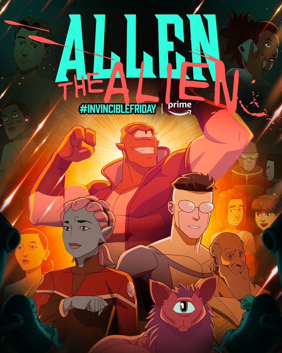 To get your own show poster you’ve really got to be…ALLEN THE ALIEN!!!