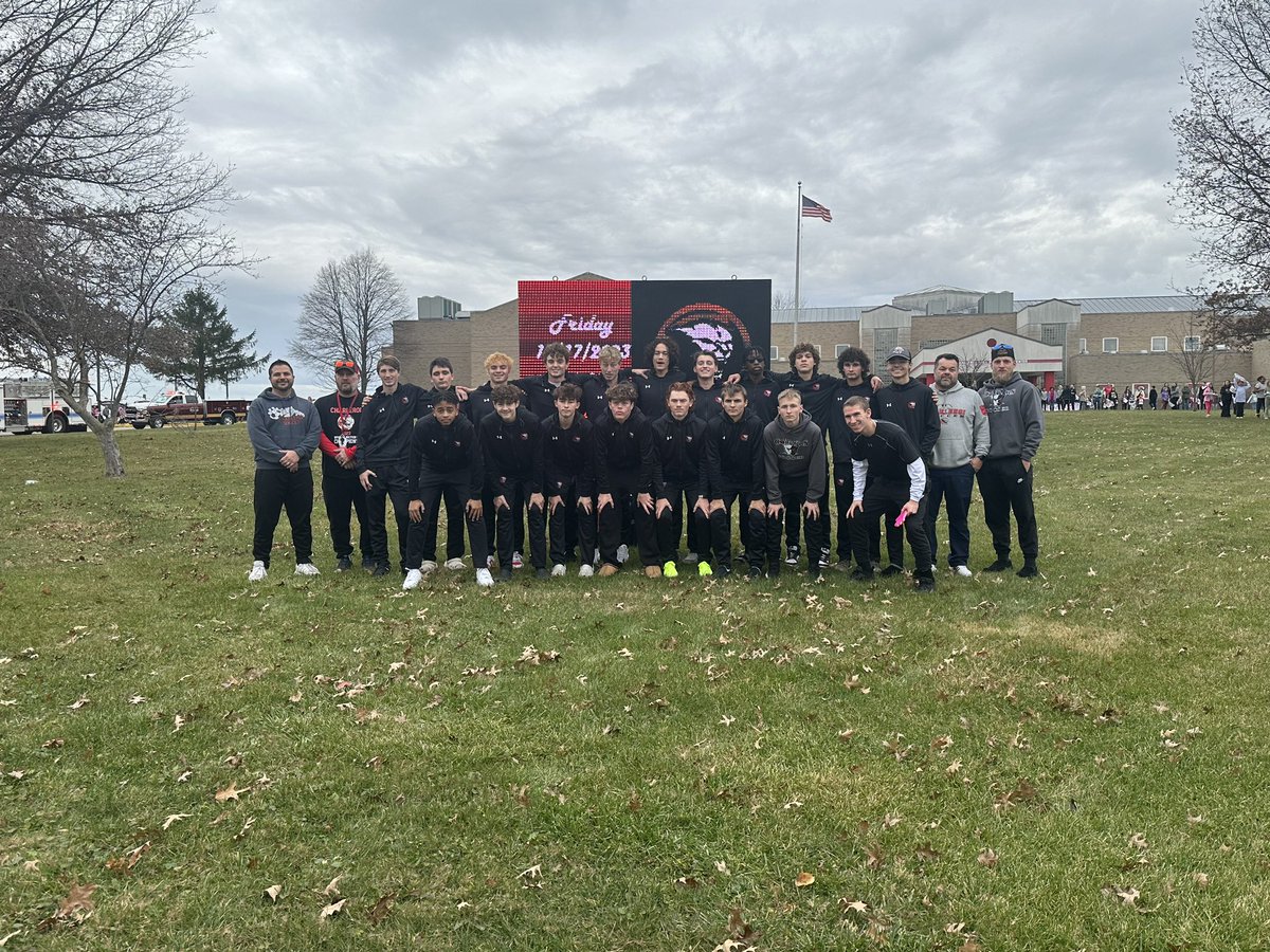 A proper send off for the boys. Thank you to everyone who came together to make this happen. 🖤❤️

<a href="/AthleticsCasd/">CASD Athletics</a> 
<a href="/MVI_sports/">MVI Sports</a> 
<a href="/pghsoccernow/">Pittsburgh Soccer Now</a>