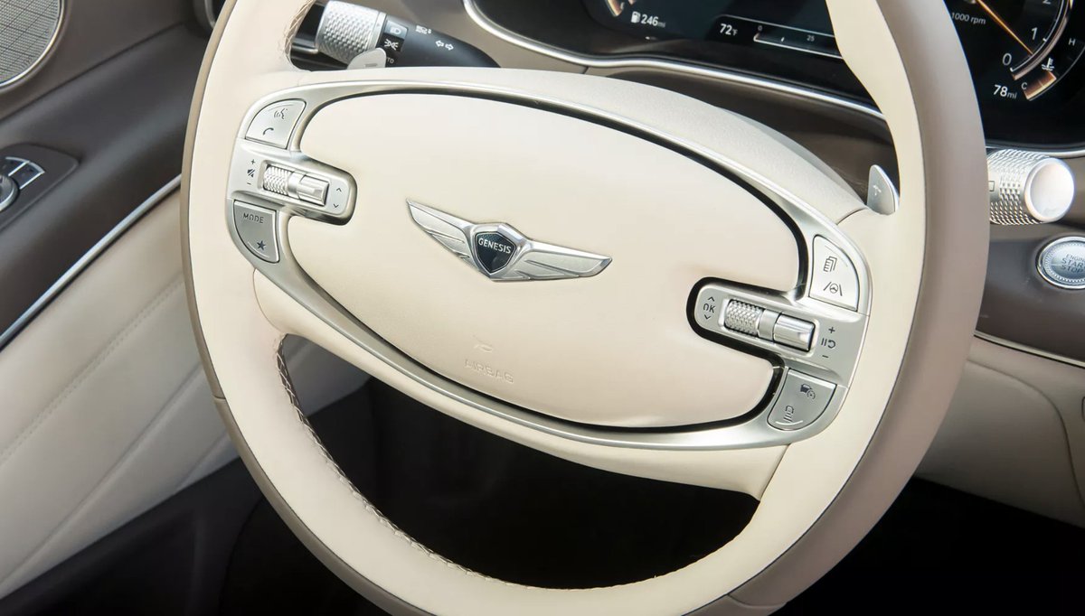 Turning heads and corners effortlessly with this sleek and stylish steering wheel.
.
.
.
#genesisdenville #genesis #genesisusa #genesiscars #luxurycars #automotivedealer #newcarlove #vehicleenthusiast #caraddiction #drivinginstyle #automotivelifestyle #carobsession #newcarvibes