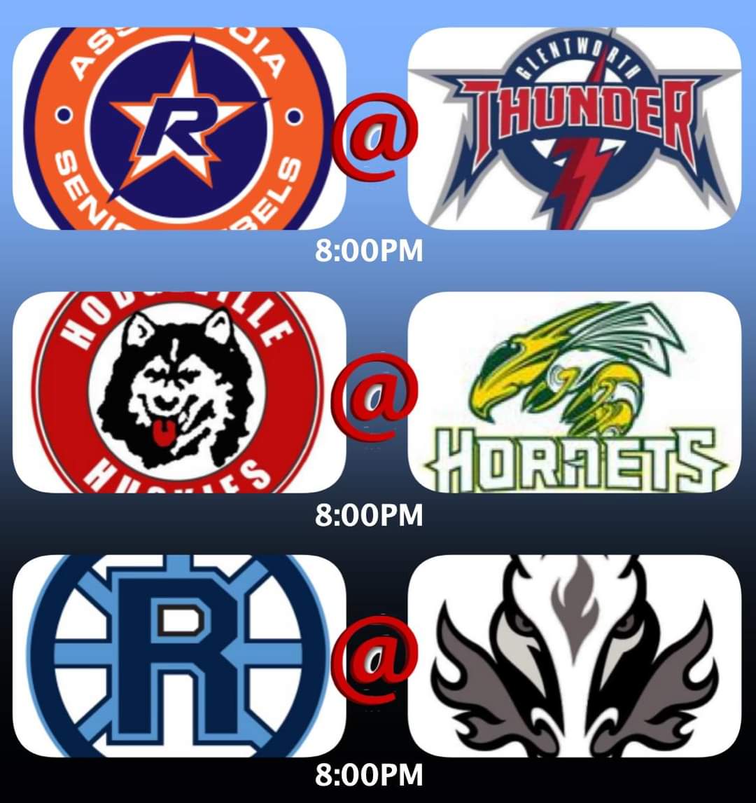 TheNotekeu's tweet photo. 3 games on the schedule for Friday night.
Assiniboia @ Glentworth
Hodgeville @ Gravelbourg
Rouleau @ Coronach
Get out and watch some good hockey this year in #DivIII https://t.co/tdTII4RDqD