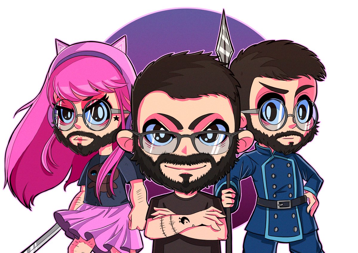 ArtistAko_'s tweet photo. Hice el dibu con mucho cariño, aunque con bastante prisa, todo sea dicho. Feliz de que te haya gustado @EvilAFM 😊

Lo dejo también por aquí, que se ve mejor y sin pliegues 🫡 https://t.co/NRtGsiHp8k