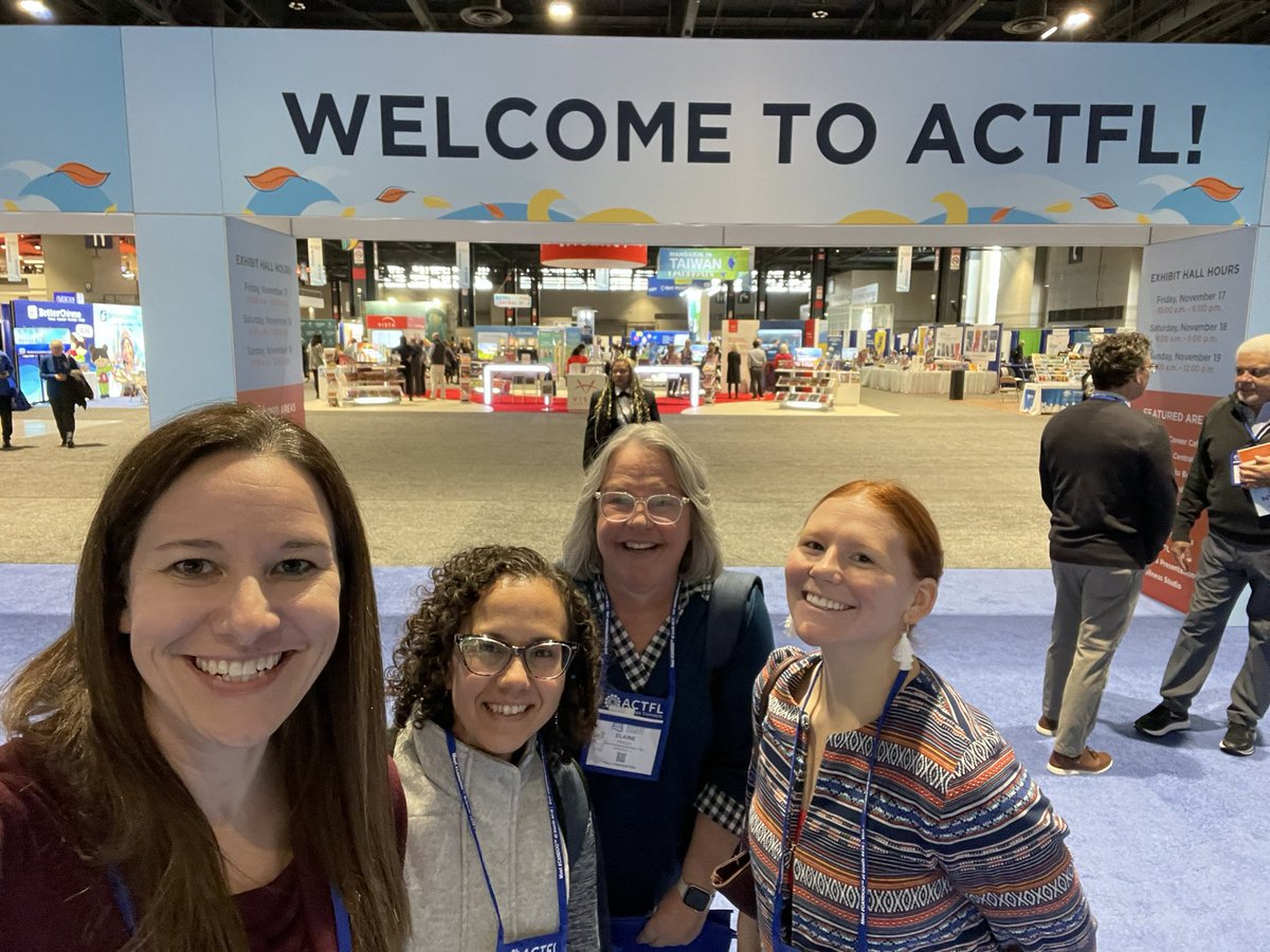 #ACTFL23  Let’s go!