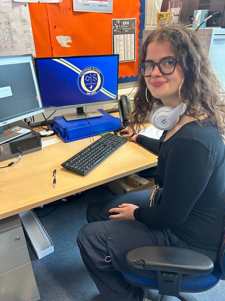 We are delighted to send off Amy's UCAS to study computer science.
