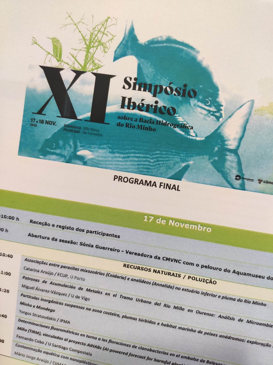 CatarinaPMateus's tweet photo. #DiadSea at the XI River Minho Symposium. @ipma_pt partner presents foreseen activities. @AtlanticArea @univdeevora @MARE_centre https://t.co/vnhL15LQmy