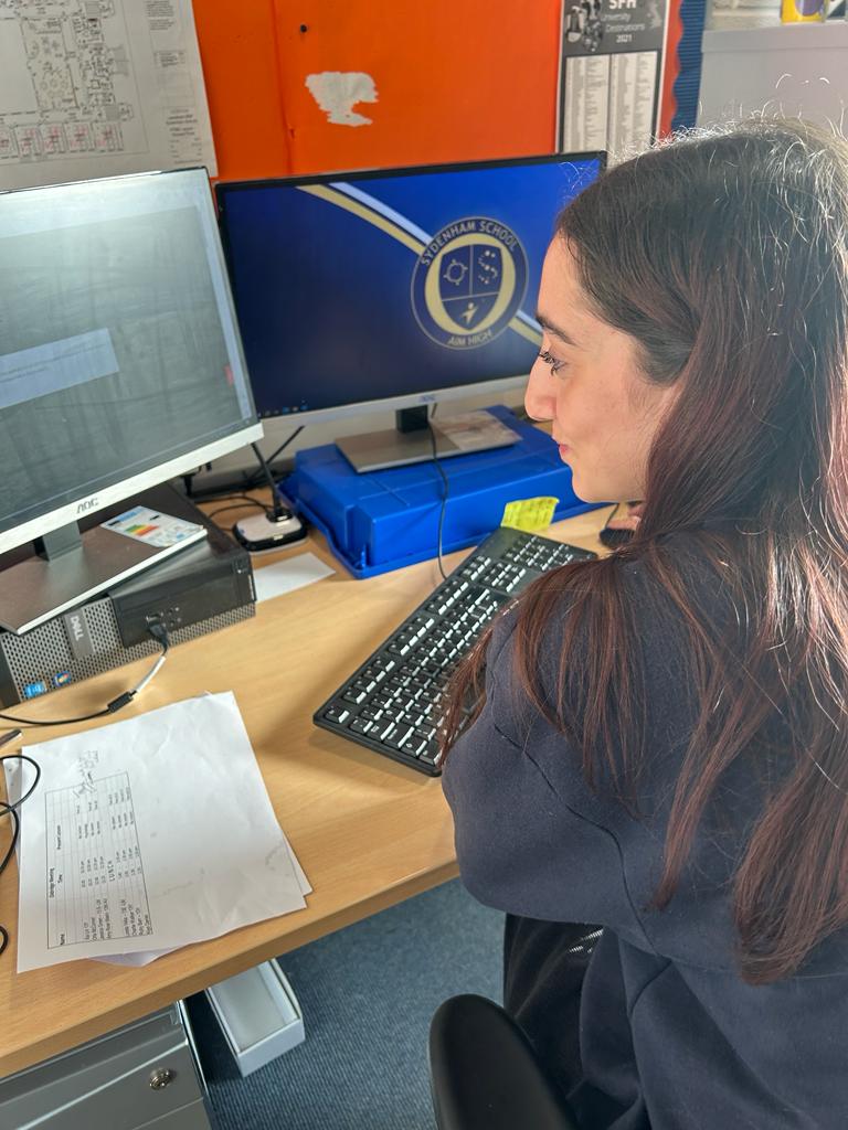 We are delighted to send off Ruby's UCAS application for Primary Education.