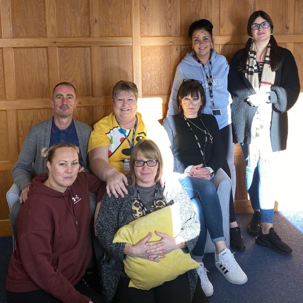 With the Children in Need Appeal Show being broadcast tonight, we thought it would be appropriate to show our love, support and beautifully painted faces!

If you would like to support the cause then visit: donate.bbcchildreninneed.co.uk

<a href="/BBCCiN/">BBC Children in Need</a> #ChildrenInNeed #Pudsy #Fundraising #BBC