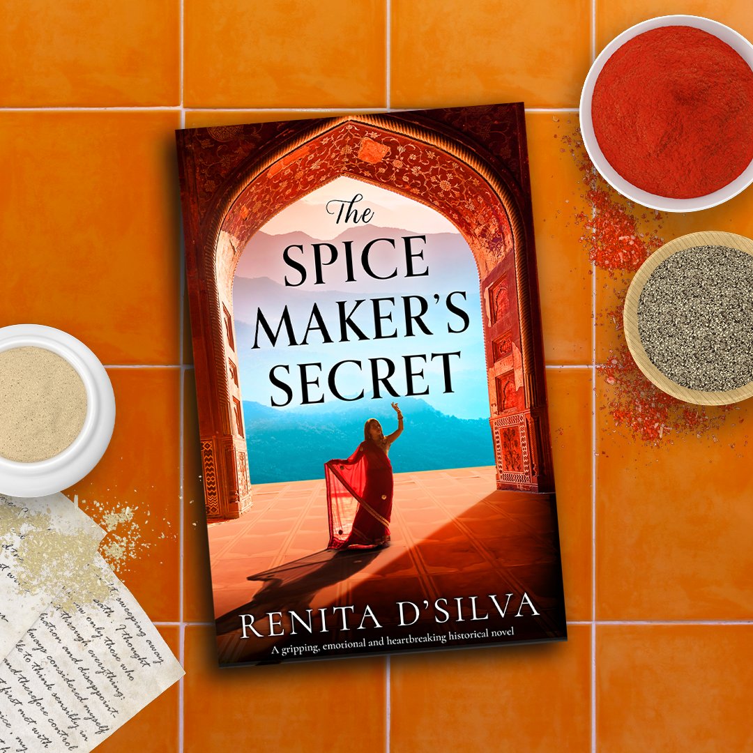 bookouture's tweet photo. We're absolutely thrilled to share the cover for The Spice Maker's Secret: A gripping, emotional and heartbreaking historical novel by @RenitaDSilva! Out January 3rd.

Pre-order here: https://t.co/80m8TbBC6j https://t.co/NNL4Dy6D4c