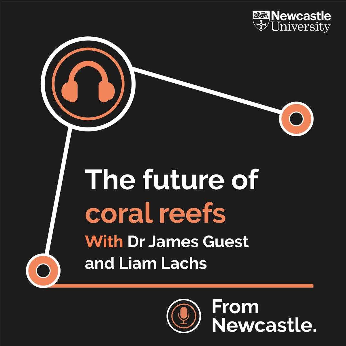🎙️Coming soon...

In the latest episode of the #FromNCL podcast Isaac talks to Dr <a href="/jr_guest/">James Guest</a> <a href="/LiamLachs/">Liam Lachs</a> about the #future of #coralreefs 🪸

Listen from Mon 20 Nov bit.ly/fromNCLpodcast
 
<a href="/Coralassist_Lab/">Coralassist Lab</a> <a href="/UniofNewcastle/">Newcastle University</a> <a href="/EngageNCL/">Engage@NewcastleUni</a> <a href="/NCLalumni/">Newcastle University Alumni</a>
