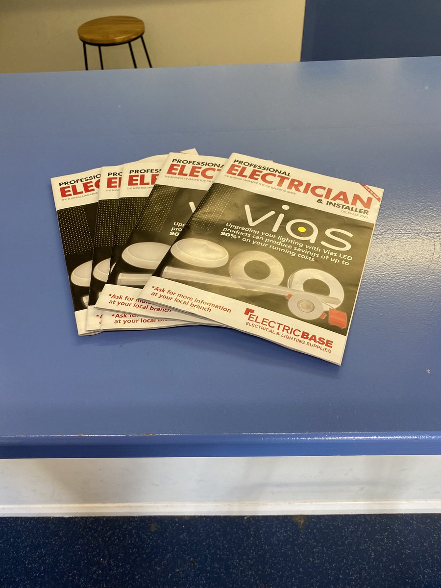 #freeCPD for our #electrical #apprentices from @proelectrician magazine 👌