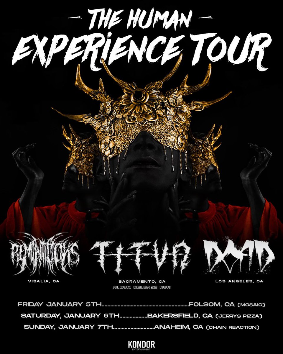 titvnbandca's tweet photo. ALBUM RELEASE SHOW 2024 ‼️‼️‼️‼️

Headlining at @themosaiclive in

Folsom, CA - 01-05-24
with our friends in
@reminitionsca 
@dreamingofaday.official 
@ervsedmusic 
and 
@inchaosnoise 

We have pre sales for $10 in hand! Message us! We accept Venmo, Cash App, Zelle &amp; Cash! https://t.co/i1asyTFjTV