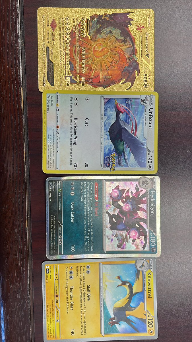 When your kiddos get you Pokémon cards and you start to contemplate collecting them again 🧐