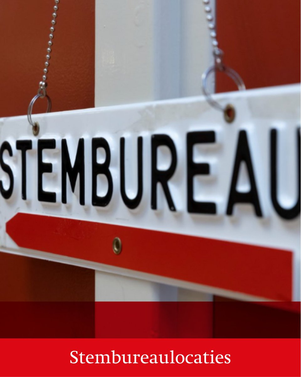 Op woensdag 22 november is de Tweede Kamerverkiezing. Je kunt je stem uitbrengen op één van de 15 stembureaulocaties. Je vindt ze op waarismijnstemlokaal.nl Alle stembureaus zijn bereikbaarmet rollator, rolstoel of scootmobiel.