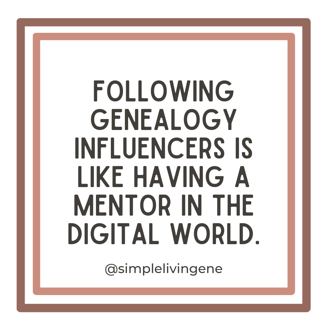 🌟📚 Embrace the digital age of discovery! Following genealogy influencers is like having a mentor at your fingertips, guiding you through the fascinating world of family history. Let's learn and explore together! #DigitalGenealogy #AncestryMentors