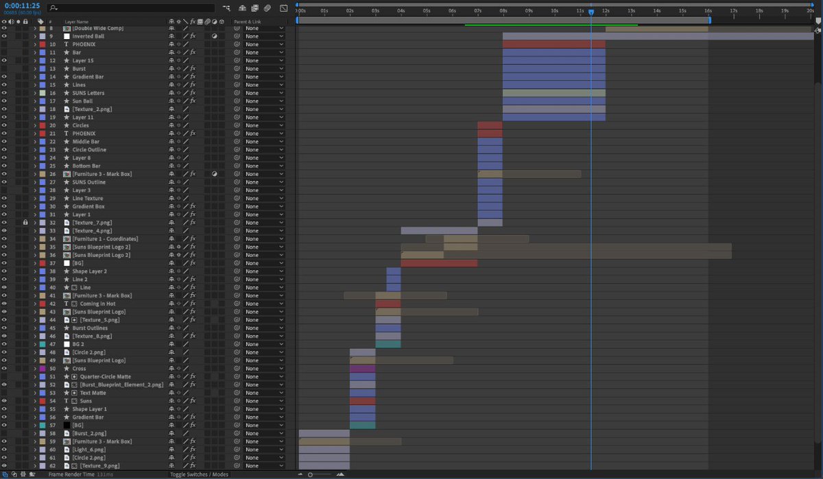 colosseum_co's tweet photo. Before opening Ae - have a plan.

Set yourself up for immediate wins to develop a rhythm and ride the creative momentum:

Label layers.
Organize the timeline.
Lay out all brand assets.
And sure, grab your coffee.

I promise, your designs will thank you. 

#aftereffects #animation https://t.co/l9ZfI0QLkN