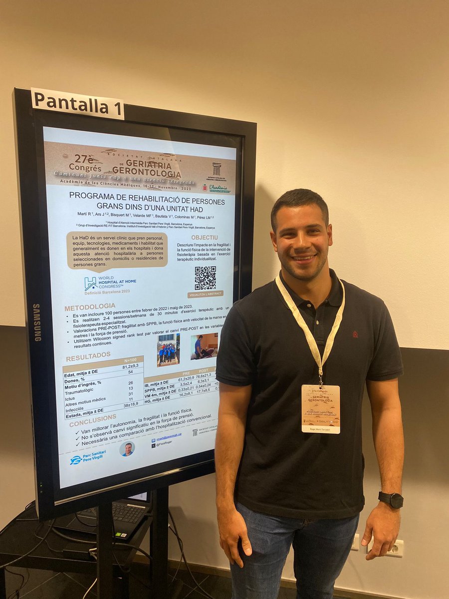 Roger Martí (@fisioroger) on Twitter photo Encantat de presentar a la sessió de pósters del congrés de la <a href="/SCGiG/">SCGiG</a> sobre els efectes en la fragilitat després de la intervenció multidisciplinar del HaD del <a href="/perevirgilicat/">PS Pere Virgili</a> 
<a href="/marcoinzi/">Marco Inzitari 🎗️#WearAMask #WashYourHands</a> <a href="/lmonicapb/">Laura Mónica Perez Bazan</a> <a href="/arsfisio/">Joan Ars</a> Encantat de presentar a la sessió de pósters del congrés de la <a href="/SCGiG/">SCGiG</a> sobre els efectes en la fragilitat després de la intervenció multidisciplinar del HaD del <a href="/perevirgilicat/">PS Pere Virgili</a> 
<a href="/marcoinzi/">Marco Inzitari 🎗️#WearAMask #WashYourHands</a> <a href="/lmonicapb/">Laura Mónica Perez Bazan</a> <a href="/arsfisio/">Joan Ars</a>